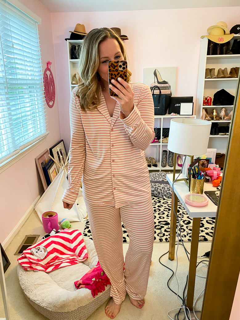 nordstrom pink pajamas