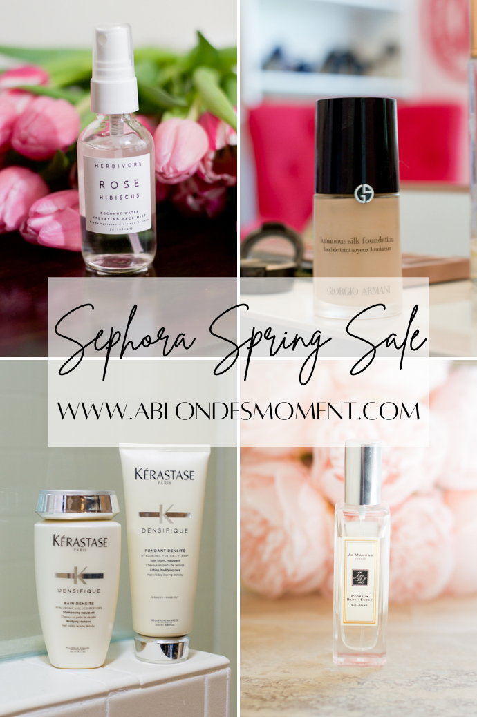 Sephora Spring Sale - A Blonde's Moment