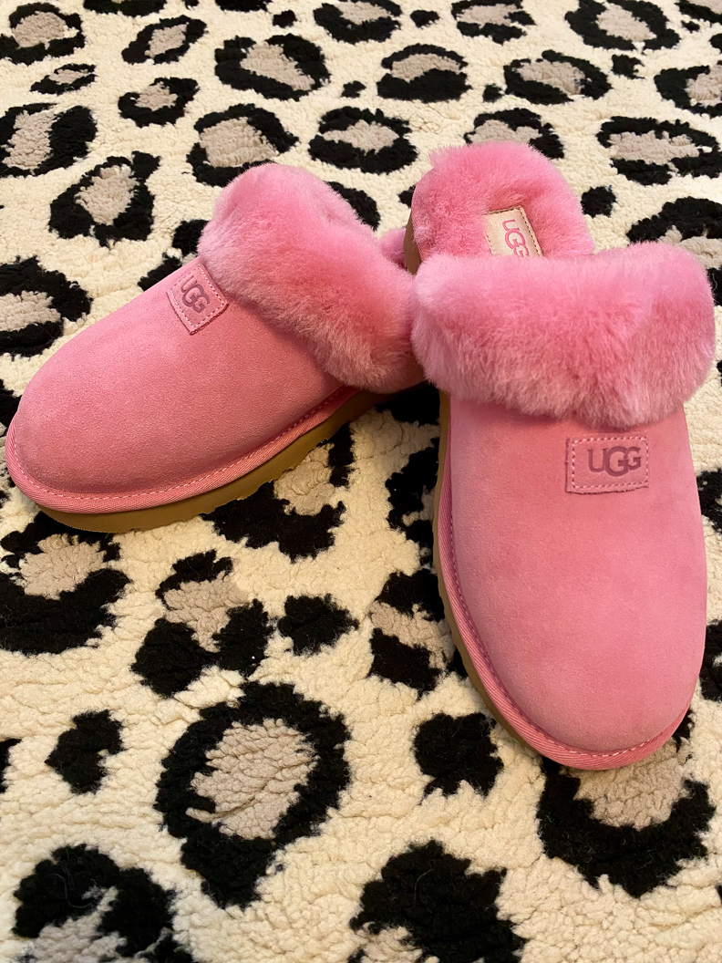 pink UGG slippers